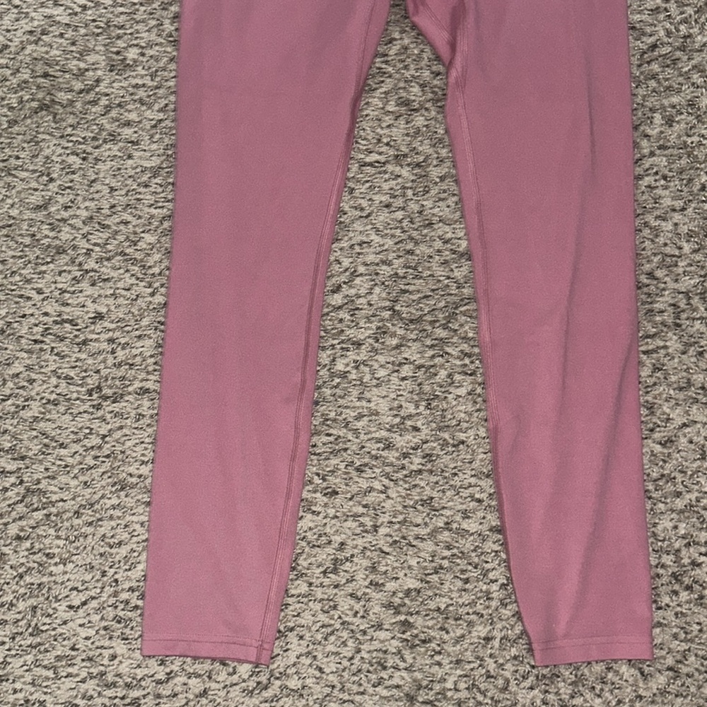 Womens XL GYMSHARK Mauve Pink leggings - the best!!! New but washed - Picture 4 of 9